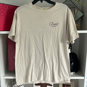 O'Neill Cream Short Sleeve Tee Casual Style